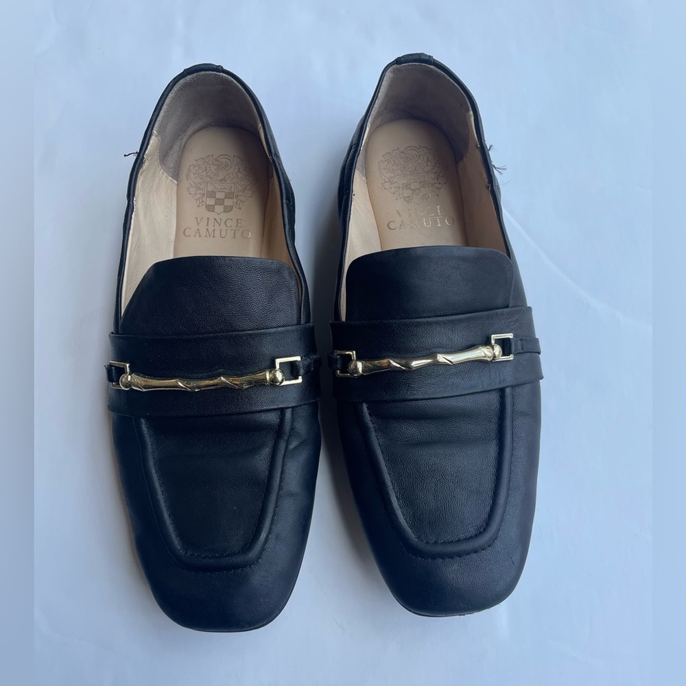 Vince Camuto Black Loafer Size 6